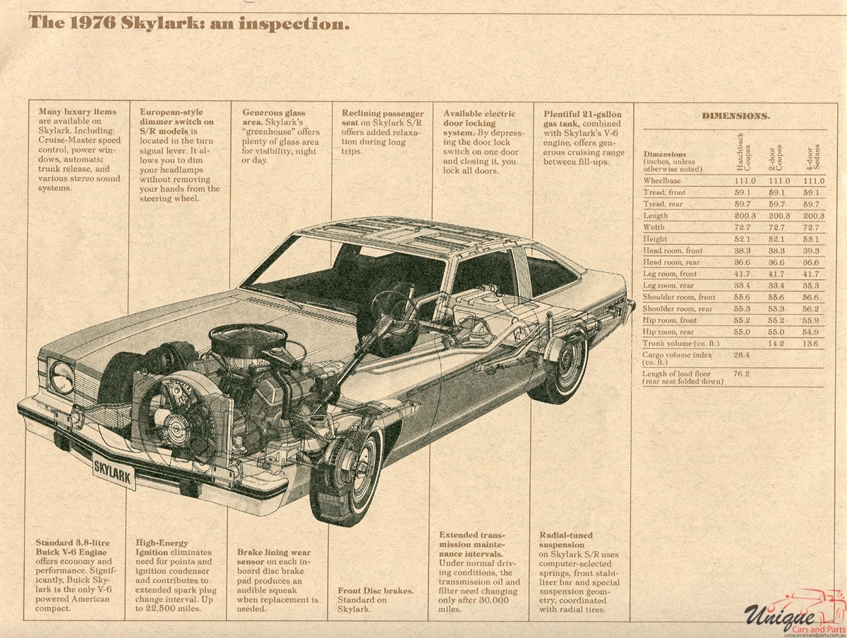 1976 Buick Brochure Page 9
